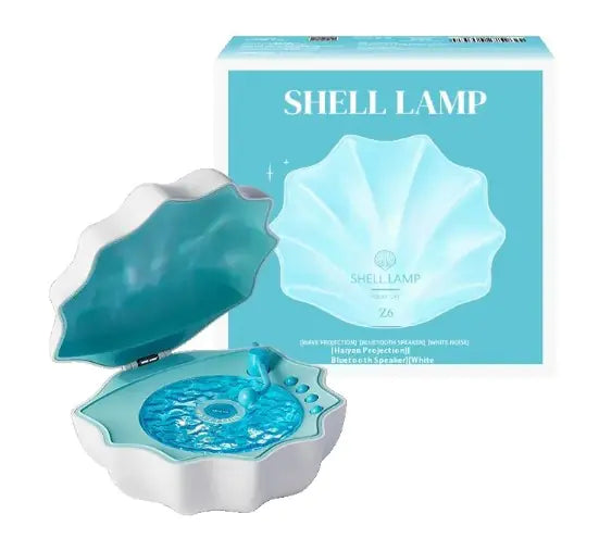 Shell Lamp™: Altavoz de Luz y Sonido Relajante