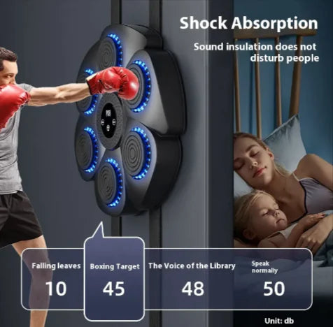 Smart Bluetooth Boxing Equipment for Home Fitness Workouts.